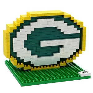 PUZZLE FOREVER 3D BRXLZ NFL TEAM LOGO GREEN BAY PACKERS