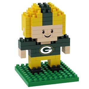 PUZZLE FOREVER 3D BRXLZ NFL TEAM PLAYER  GREEN BAY PACKERS