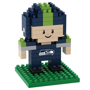 PUZZLE FOREVER 3D BRXLZ NFL TEAM PLAYER  SEATTLE SEAHAWKS