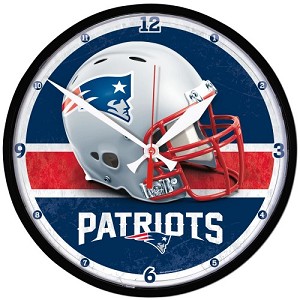 OROLOGIO DA PARETE WINCRAFT 603000 32CM  NEW ENGLAND PATRIOTS