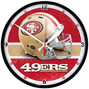 OROLOGIO DA PARETE WINCRAFT 603000 32CM  SAN FRANCISCO 49ERS