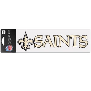 ADESIVO WINCRAFT SQUADRA NFL 7,5 X 25 CM  NEW ORLEANS SAINTS