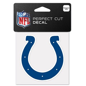 ADESIVO WINCRAFT LOGO SQUADRA NFL 10 X 10 CM  INDIANAPOLIS COLTS