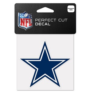 ADESIVO WINCRAFT LOGO SQUADRA NFL 10 X 10 CM  DALLAS COWBOYS