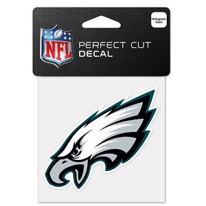 ADESIVO WINCRAFT LOGO SQUADRA NFL 10 X 10 CM  PHILADELPHIA EAGLES