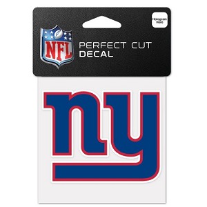 ADESIVO WINCRAFT LOGO SQUADRA NFL 10 X 10 CM  NEW YORK GIANTS