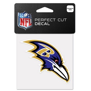 ADESIVO WINCRAFT LOGO SQUADRA NFL 10 X 10 CM  BALTIMORE RAVENS