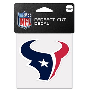 ADESIVO WINCRAFT LOGO SQUADRA NFL 10 X 10 CM  HOUSTON TEXANS