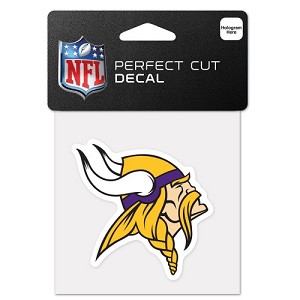 ADESIVO WINCRAFT LOGO SQUADRA NFL 10 X 10 CM  MINNESOTA VIKINGS