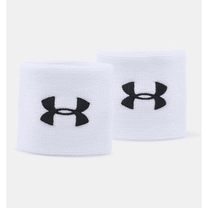 ACCESSORIO UNDER ARMOUR 1276991 PERFORMANCE WRISTBAND  BIANCO