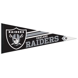 STENDARDO LANA WINCRAFT 600200 PREMIUM PENNANT  OAKLAND RAIDERS