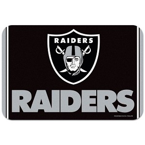 ZERBINO WINCRAFT 603600 DOOR MATT NFL  OAKLAND RAIDERS