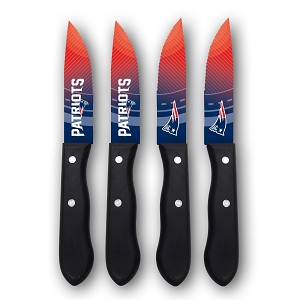 SET COLTELLI NOVELTY 990001 STEAK KNIFES 4 PCS NEW ENGLAND PATRIOTS