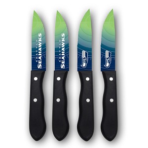 SET COLTELLI NOVELTY 990001 STEAK KNIFES 4 PCS  SEATTLE SEAHAWKS