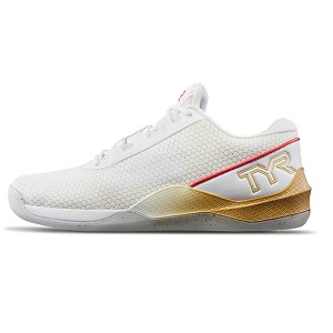 SCARPA TYR CXT-2 TRAINER 712  BIANCO GOLD RED