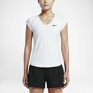 MAGLIA NIKE COURT PURE 728757  BIANCO