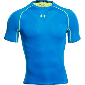 MAGLIA UNDER ARMOUR ARMOURVENT COMPRESSION  AZZURRO