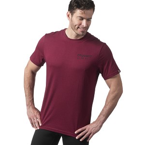 MAGLIA REEBOK CROSSFIT DH3689 MESS YOU UP  ROSSO