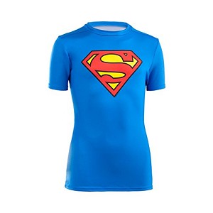 MAGLIA RAGAZZO UNDER ARMOUR ALTER EGO HG BATMAN  SUPERMAN