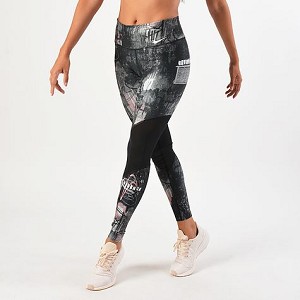 PANTALONE NIKE 933779 W LEGGINS POWER  NERO GRIGIO