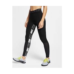 PANTALONE NIKE AQ0068 W LEGGINS SPRT DSTRT  NERO