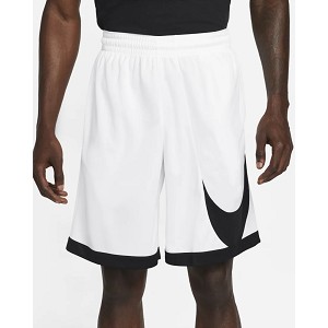 PANTALONE NIKE DRYFIT BASKET SHORT 3.0 DH6763 100  BIANCO