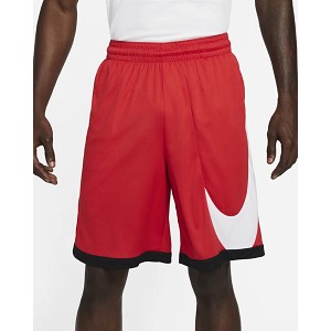 PANTALONE NIKE DRYFIT BASKET SHORT 3.0 DH6763 657  ROSSO