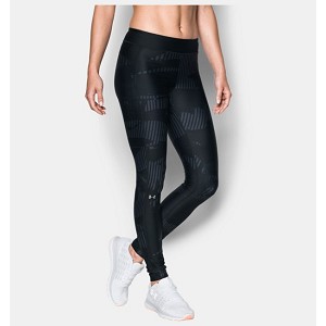 PANTALONE UNDER ARMOUR 1297911 HEATGEAR PRINTED LEGGING  NERO