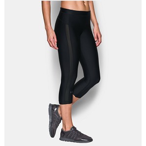 PANTALONE UNDER ARMOUR 1294069 W CAPRI COOLSWITCH  NERO