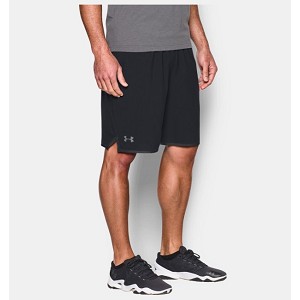 PANTALONE UNDER ARMOUR 1277142 QUALIFIER 23CM  NERO