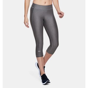 PANTALONE UNDER ARMOUR 1309652 W LEGGINGS HG CAPRI  GRIGIO