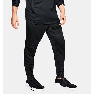 PANTALONE UNDER ARMOUR 1306447 MK-1 TERRY TAPERED  NERO