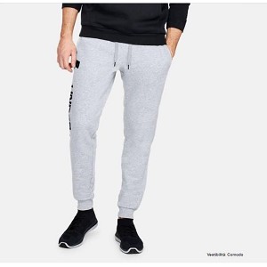 PANTALONE UNDER ARMOUR 1322030 RIVAL JOGGING  GRIGIO