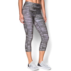 PANTALONE UNDER ARMOUR 1258599 W HEATGEAR CAPRI  GRIGIO MELANGE