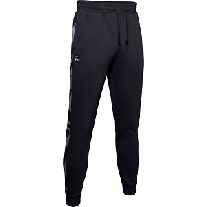 PANTALONE UNDER ARMOUR RIVAL FLEECE PRINTED 1345640  NERO