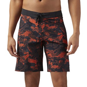 PANTALONE REEBOK CROSSFIT CD7606 SPLASH   NERO ROSSO