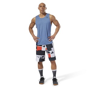 PANTALONE REEBOK CROSSFIT D94882 EPIC CORDLOCK DIGITAL  BIANCO