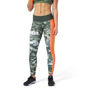 PANTALONE REEBOK CROSSFIT DY8415 W LUX LEGGINGS  VERDE