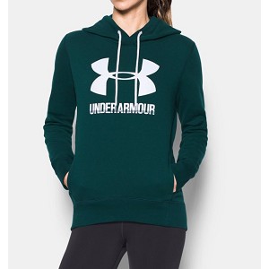 FELPA UNDER ARMOUR 1302360 FAVORITE FLEECE  VERDE