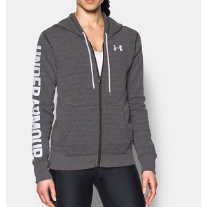 FELPA UNDER ARMOUR 1302361 FAVORITE FULL ZIP  GRIGIO