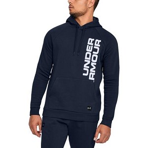 FELPA UNDER ARMOUR 1322028 RIVAL CAPPUCCIO  BLU