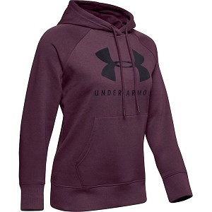 FELPA UNDER ARMOUR RIVAL FLEECE DONNA 1348550  VIOLA