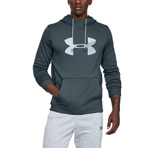 FELPA UNDER ARMOUR BIG LOGO GRAPHIC 1345321  GRIGIO