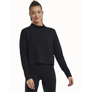 FELPA TYR WAFFLE CROPPED PULL T39053  NERO