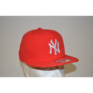 CAPPELLO NEW ERA 9FIFTY LEAGUE BASIC NYY  ROSSO