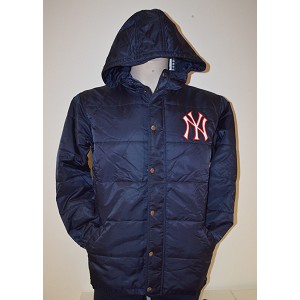 GIUBBOTTO MAJESTIC PUFFA NEW YORK YANKEES  BLU NAVY