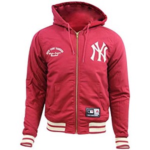 GIUBBOTTO MAJESTIC NYY 5509 DEERING HOODED  MAROON