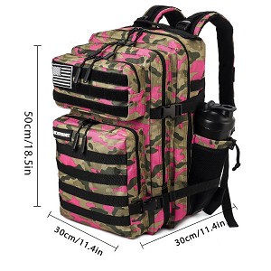 ZAINO ELITEX TACTICAL V1 45L  ROSA CAMO