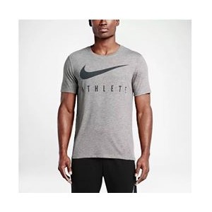 TSHIRT NIKE 739420 M NK DRY ATHLETE  GRIGIO