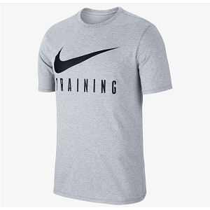 TSHIRT NIKE AH6503 DRY TEE TRAIN  GRIGIO